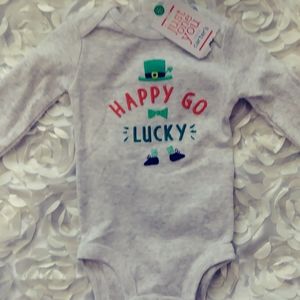 Carter's St. Patty's Day onesie (3m)